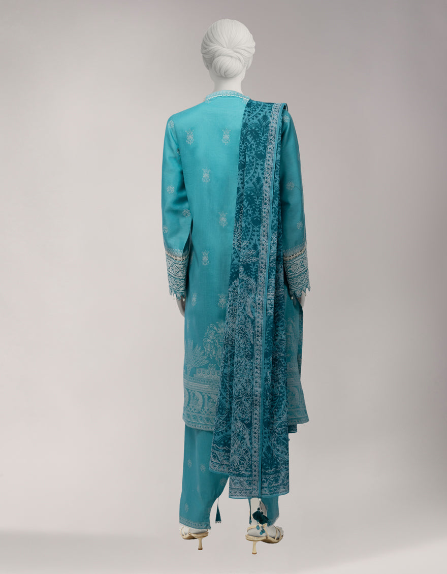 GREEN LAWN EMBROIDERED UNSTITCHED 3PC