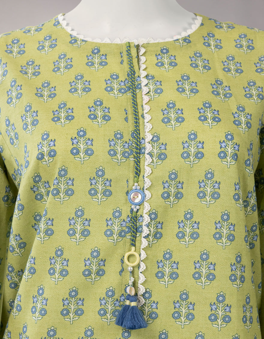 MULTICOLOR LAWN EMBROIDERED UNSTITCHED 3PC