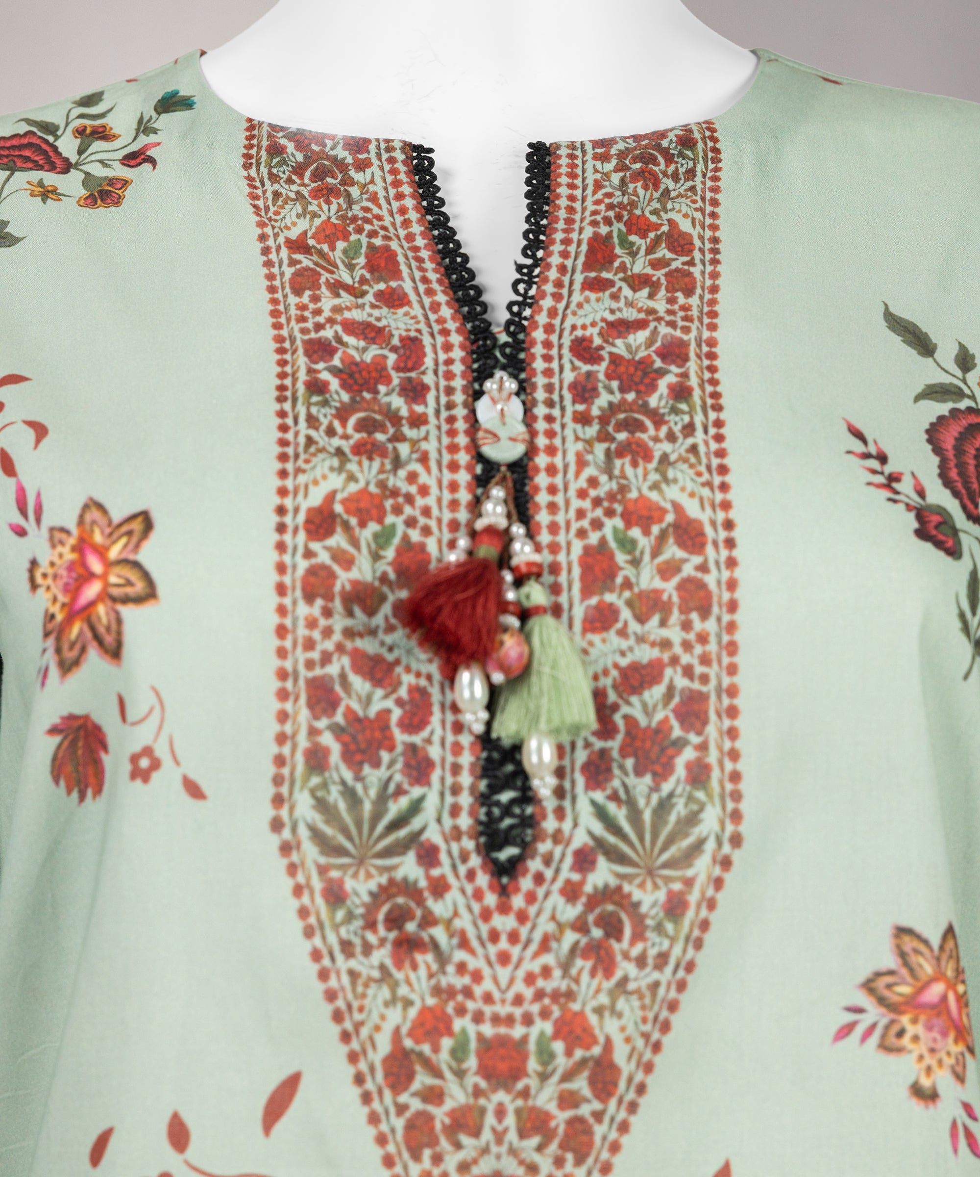 Green Lawn Digital Printed Unstitched 3Pc