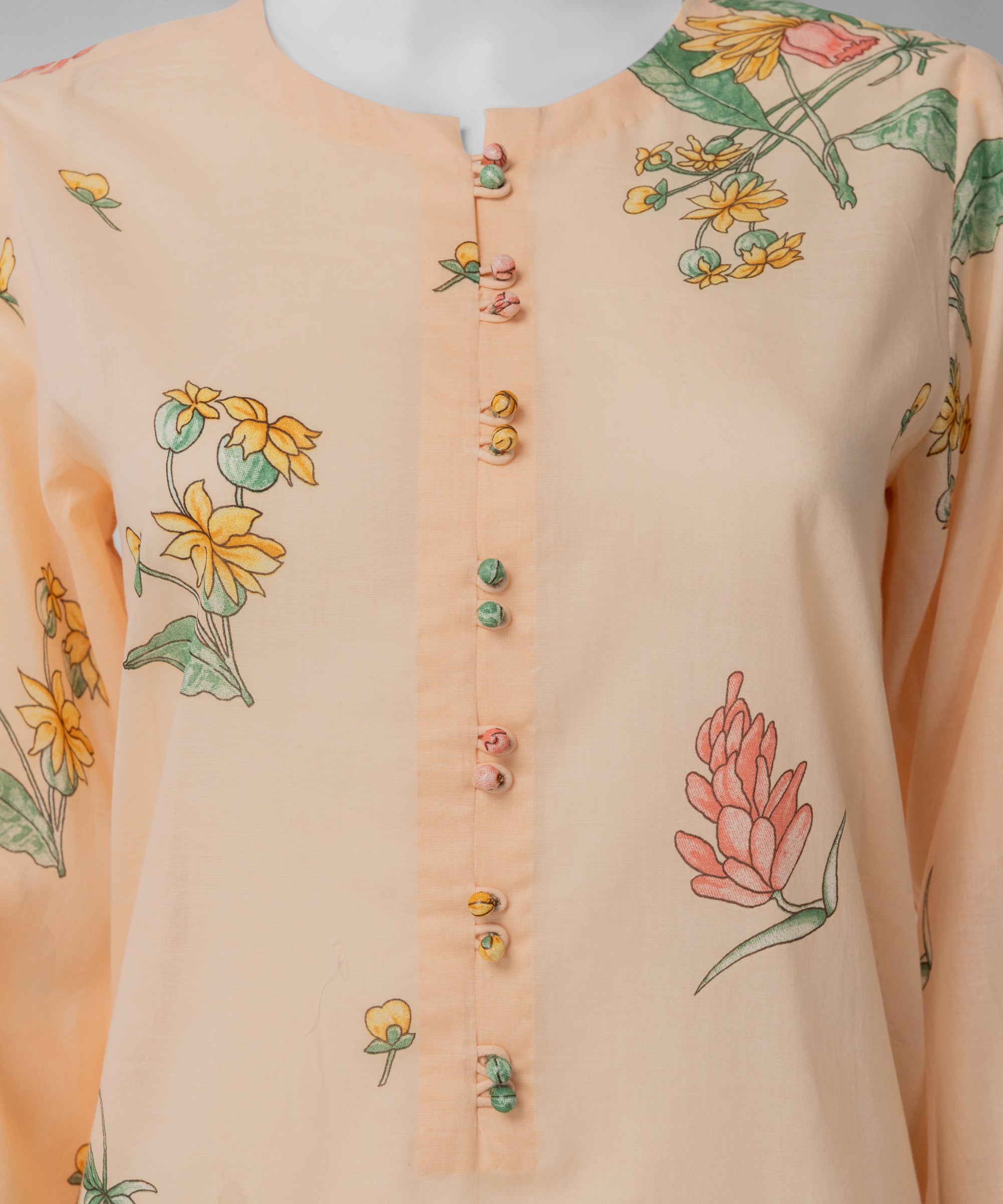 Multicolor Lawn Embroidered Unstitched 3Pc