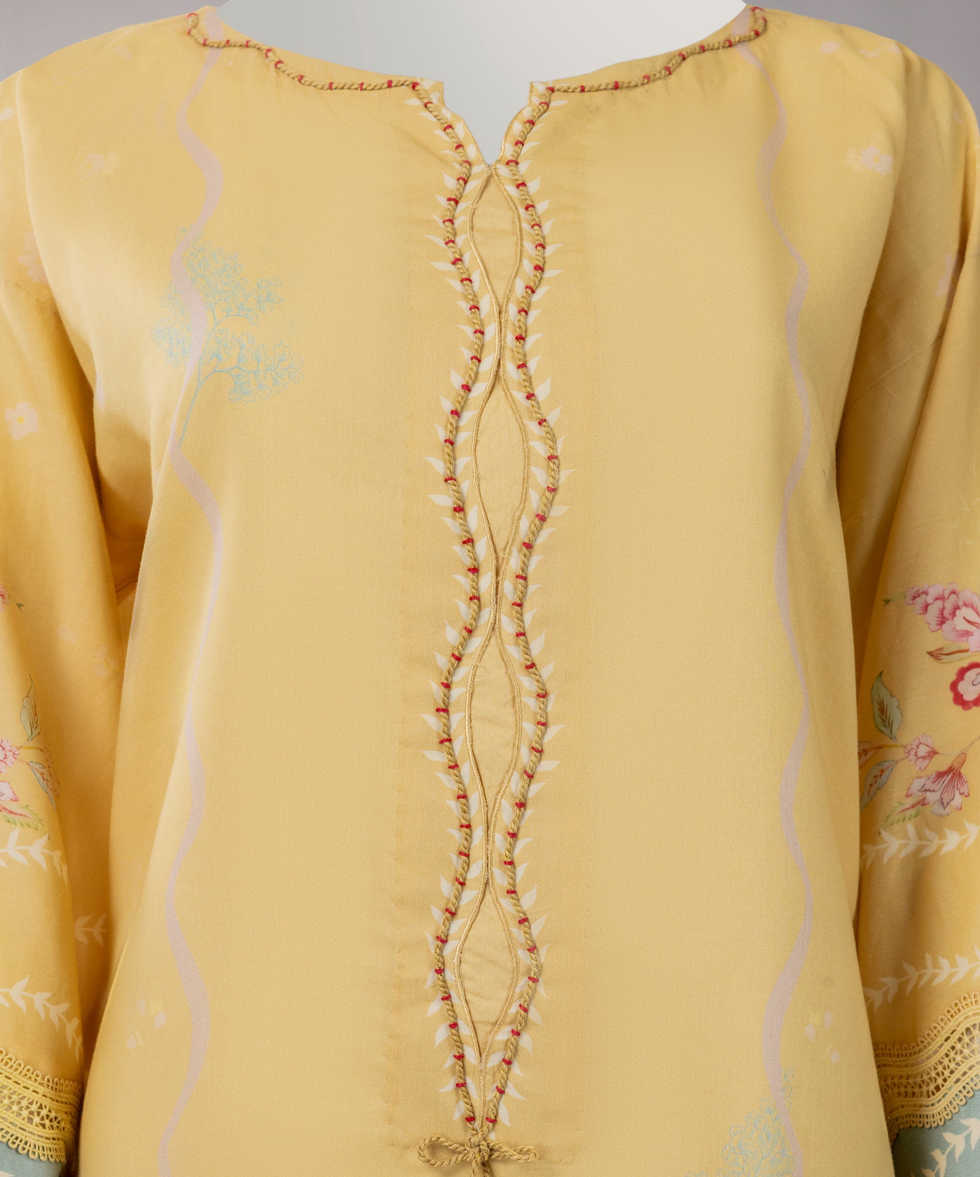 MULTICOLOR VISCOSE DIGITAL PRINTED UNSTITCHED 3PC