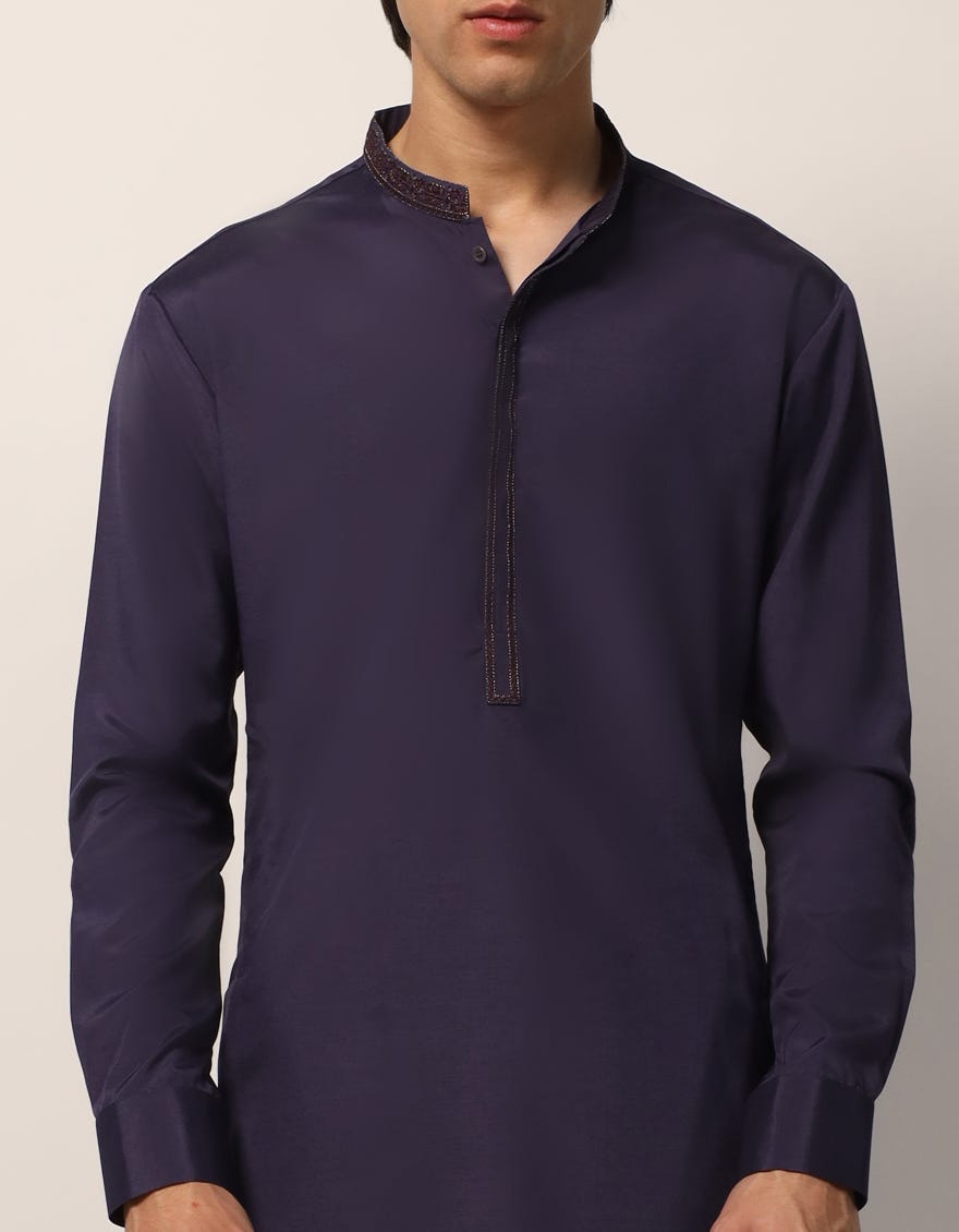 INDIGO CASUAL KURTA TROUSERS