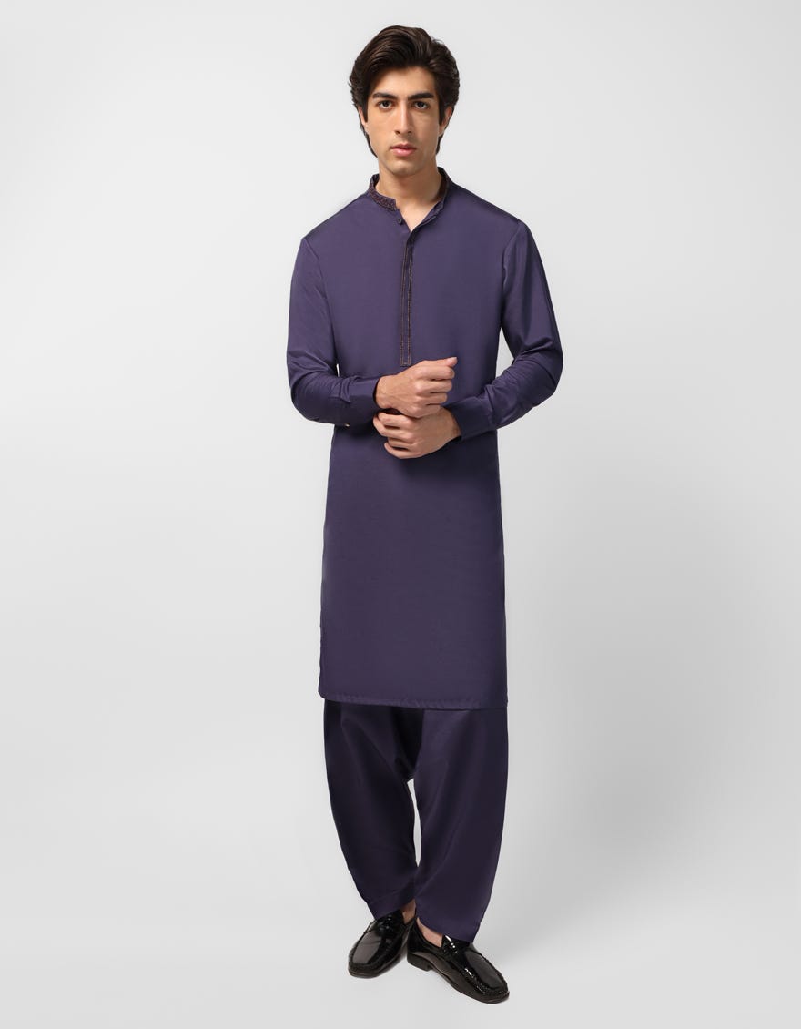 INDIGO CASUAL KAMEEZ SHALWAR