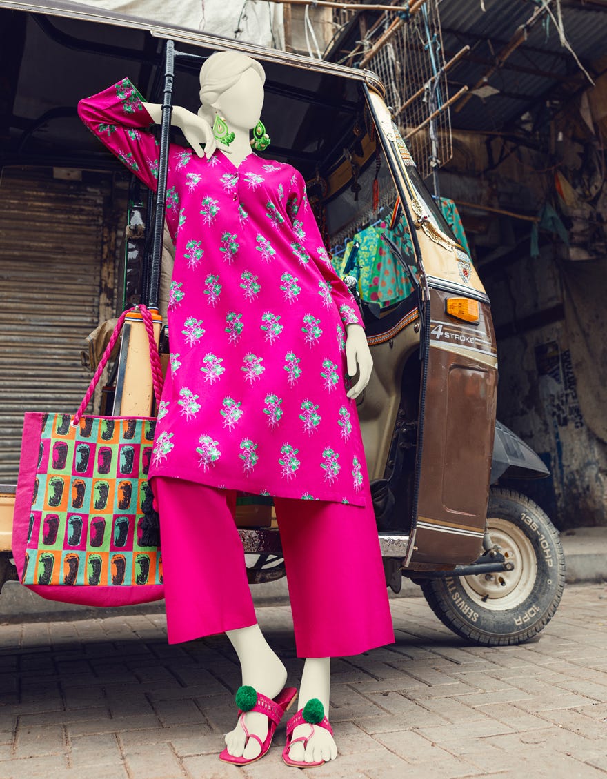 Pink Liminal Women's Kurti | Jjlk-S-Jpws-23-3062
