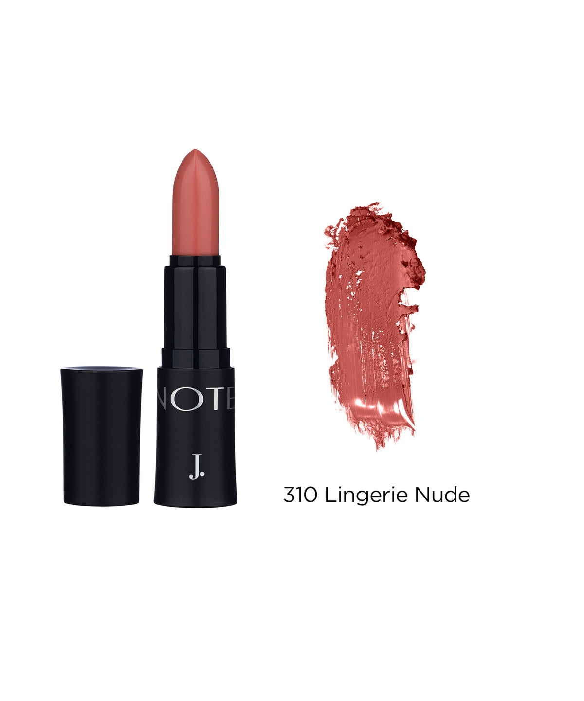 Mattemoist Lipstick 310 Lingerie Nude With Swipe