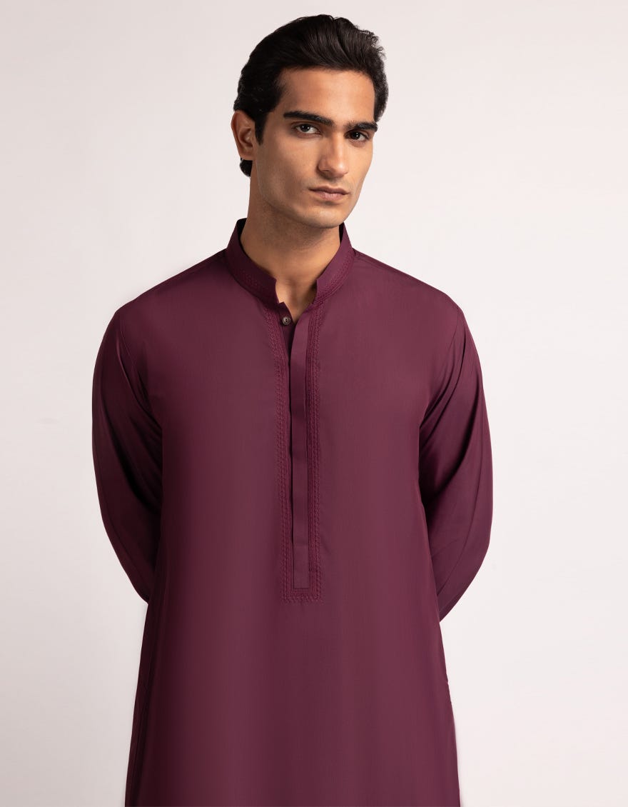 RED BERRY SEMI-FORMAL JUBBA