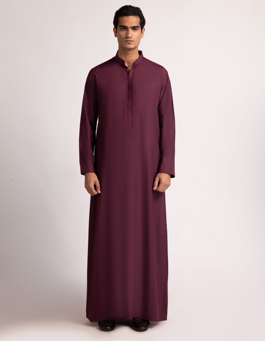 RED BERRY SEMI-FORMAL JUBBA