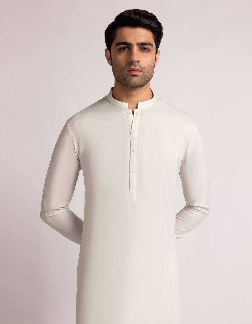 LIGHT GREEN CASUAL KAMEEZ SHALWAR