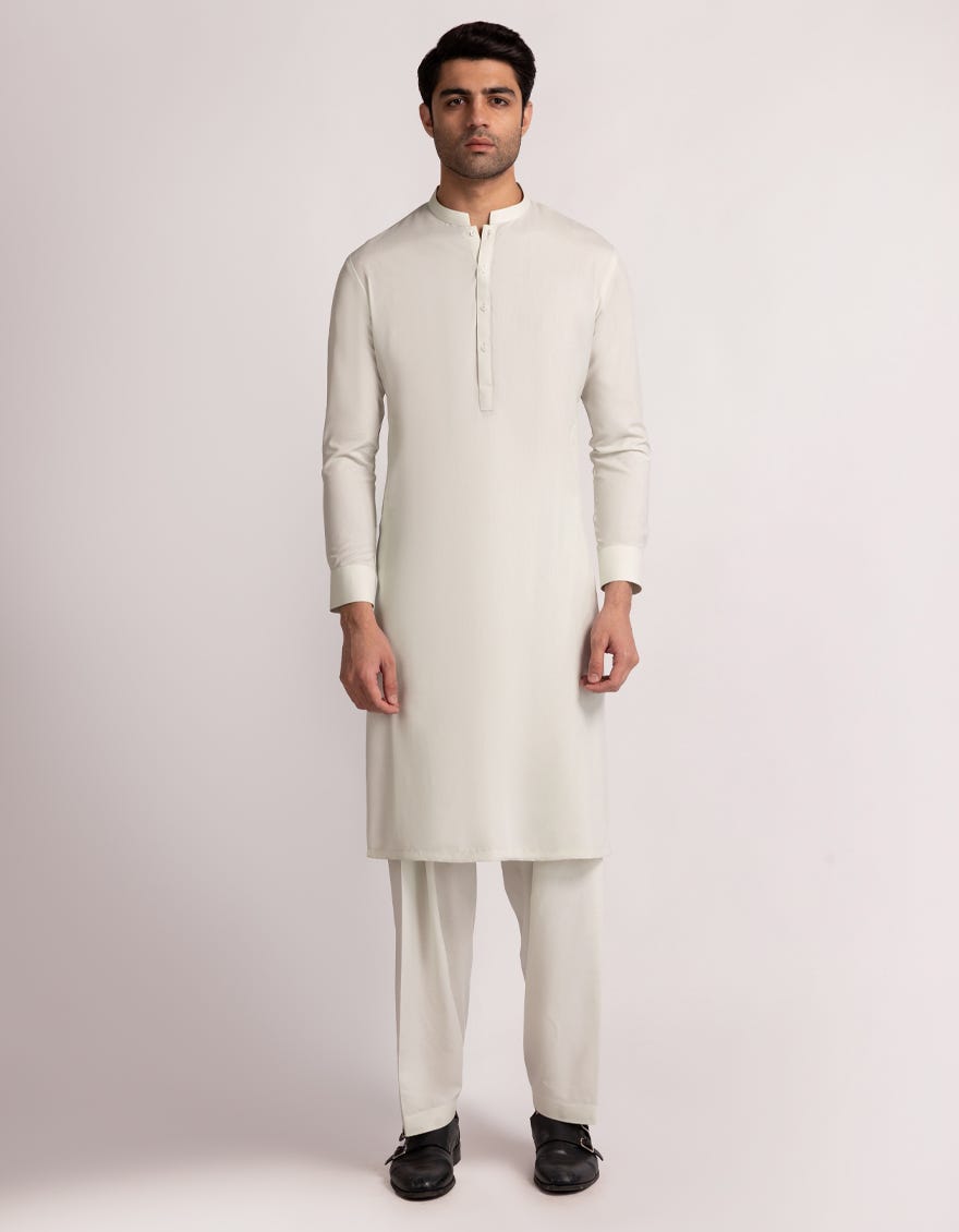 LIGHT GREEN CASUAL KAMEEZ SHALWAR