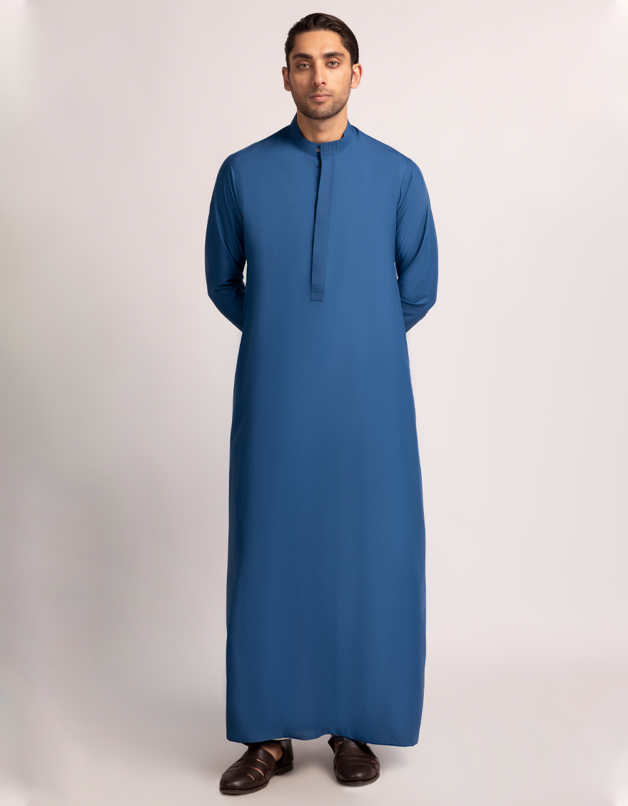 BLUE CASUAL JUBBA