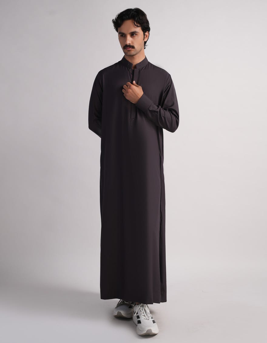 CHARCOAL CASUAL JUBBA