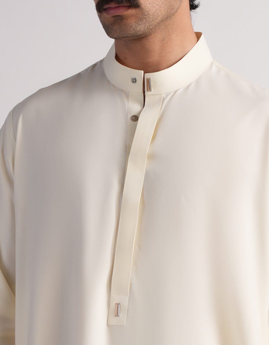 CREAM PLAIN JUBBA