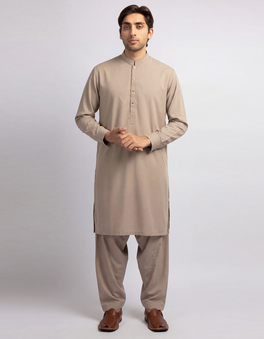 TEA PINK CASUAL KAMEEZ SHALWAR