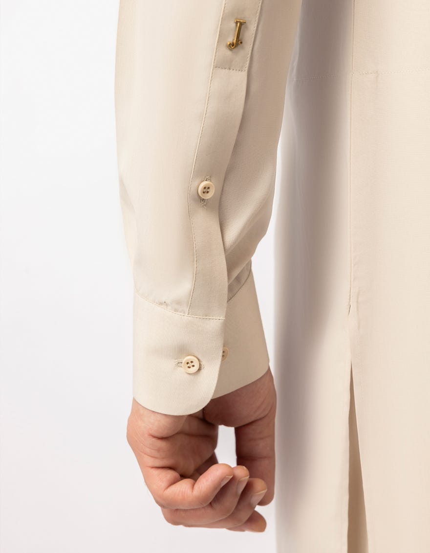 LIGHT BEIGE CASUAL KURTA TROUSERS