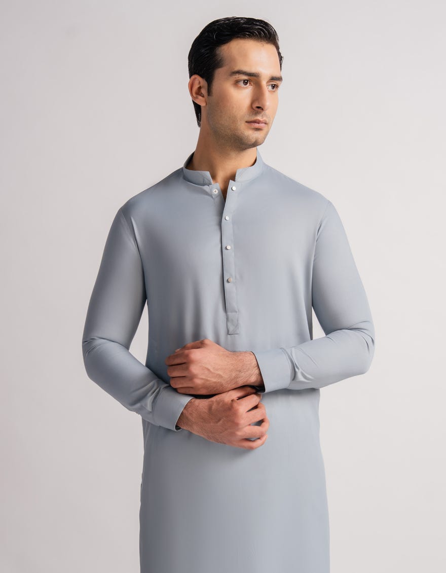 SKY BLUE CASUAL KAMEEZ SHALWAR