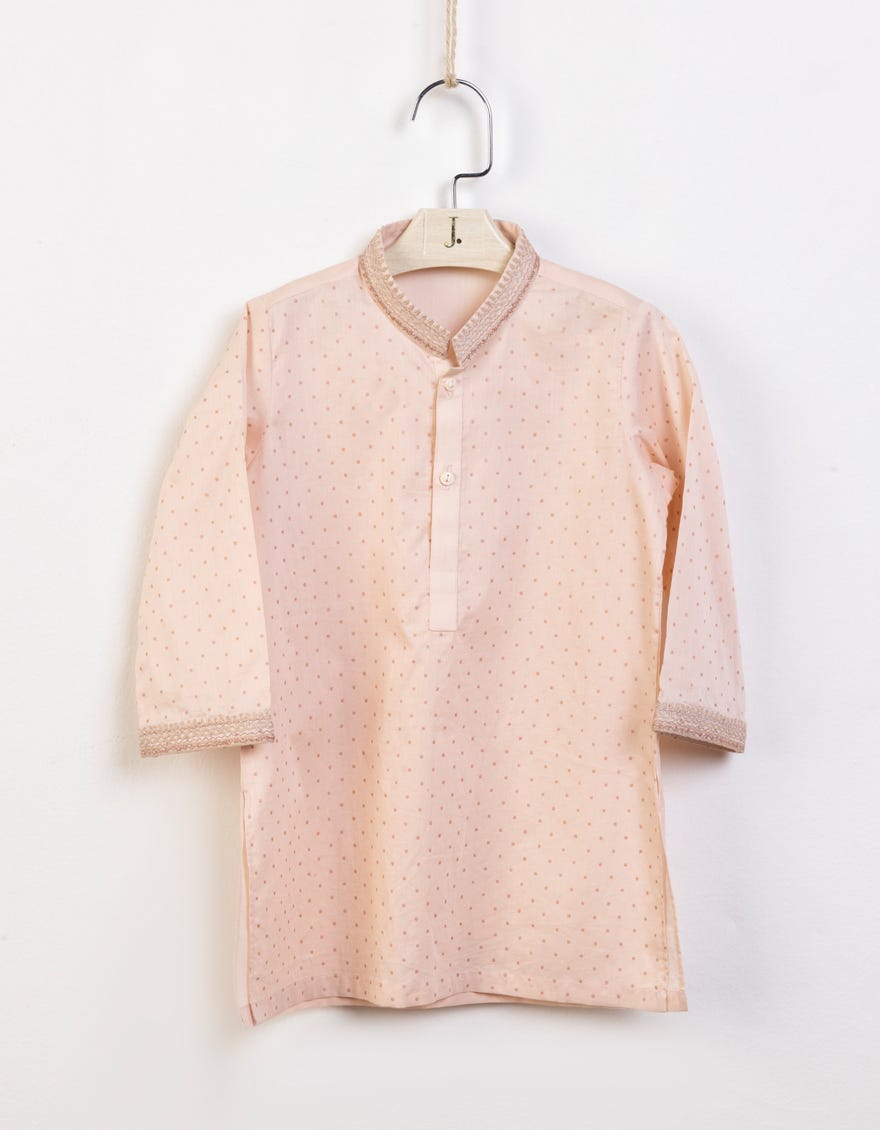 Light Coral Cotton Kameez Shalwar | Jjiks-S-34405