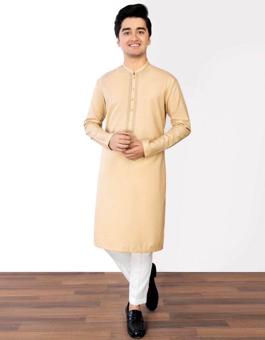 Cotton Teen Boy's Kurta | Jtk-S-34410
