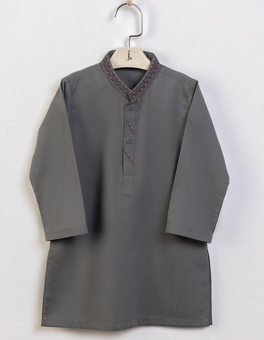 Green Blended Kameez Shalwar | Jjiks-S-38882