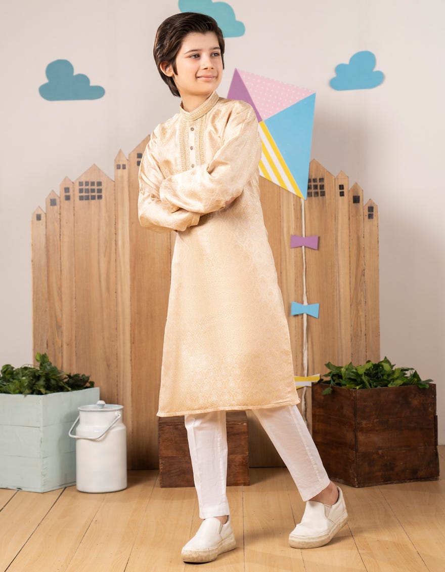 BEIGE SPECIAL KURTA