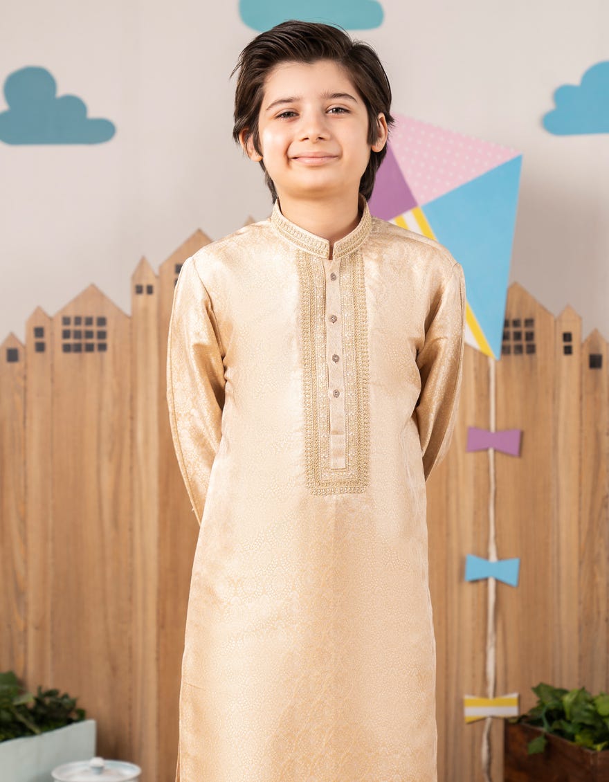 BEIGE SPECIAL KURTA