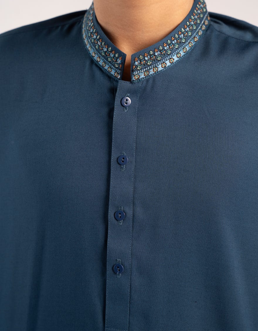 BLUE KAMEEZ SHALWAR