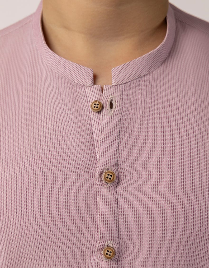 ICE PINK COTTON KURTA