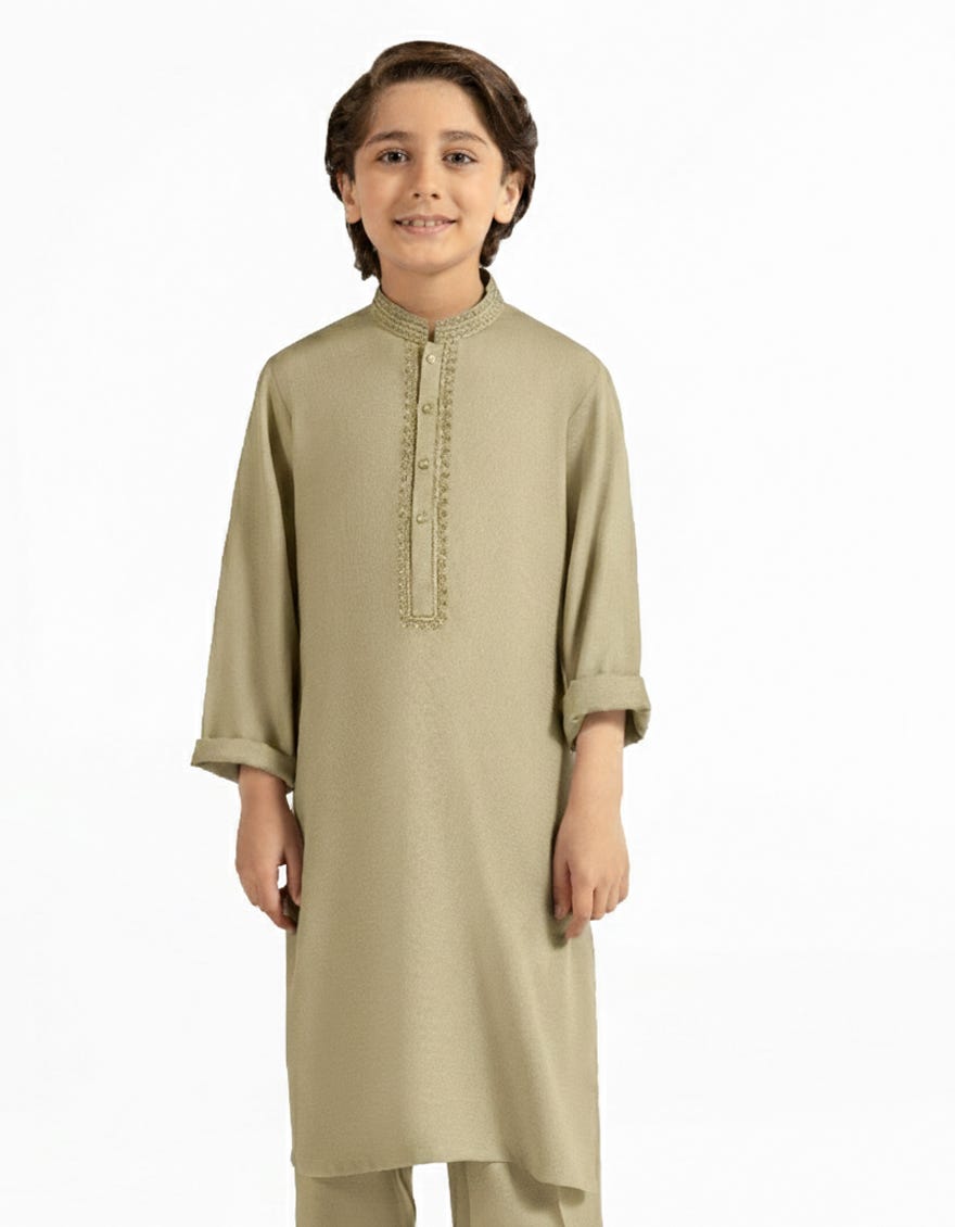 JADE GREEN SEMI-FORMAL KAMEEZ SHALWAR