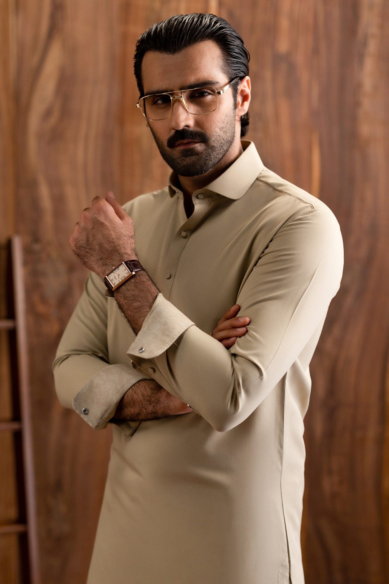 SALVADOR - SAND BLENDED EXCLUSIVE KAMEEZ SHALWAR