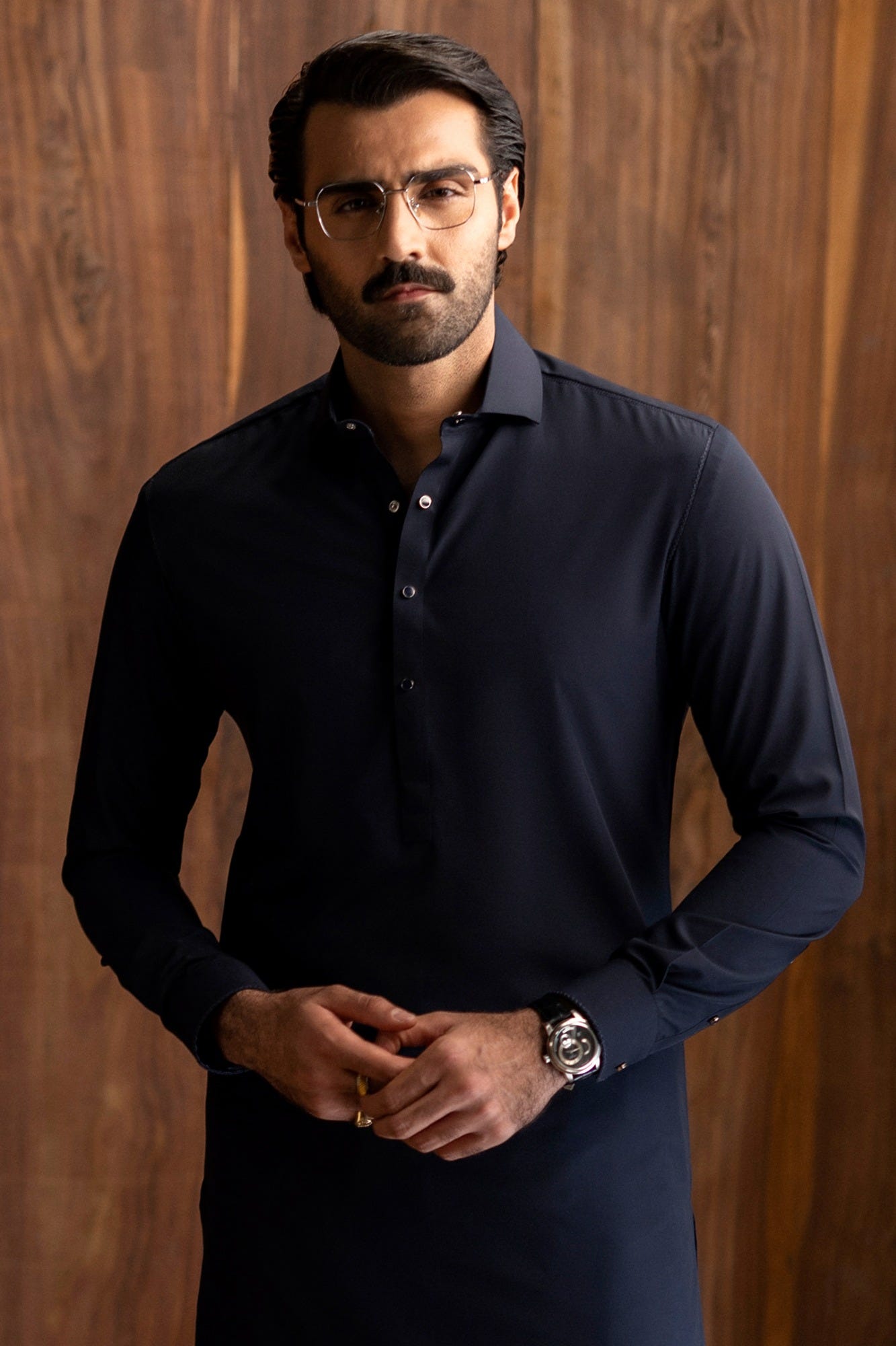 CHESTER - NAVY BLENDED EXCLUSIVE KAMEEZ SHALWAR