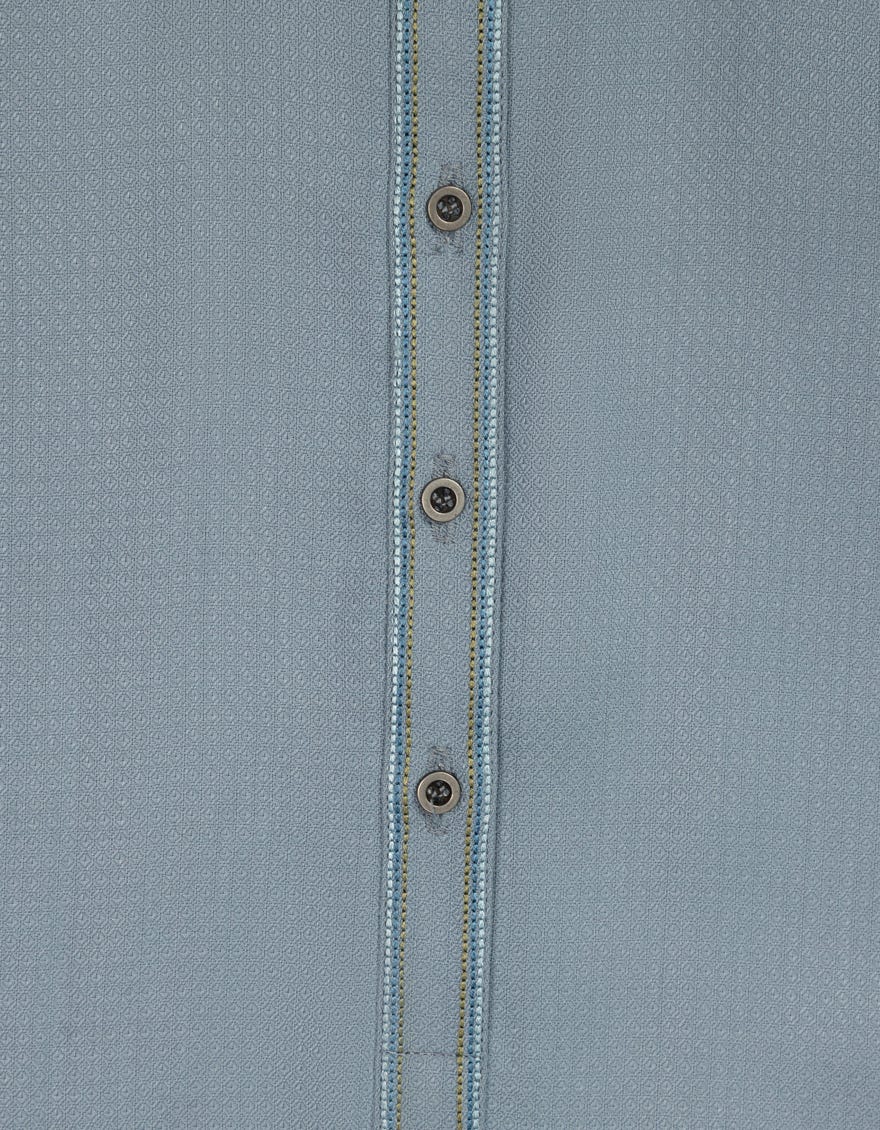 SKY BLUE SEMI-FORMAL KAMEEZ SHALWAR