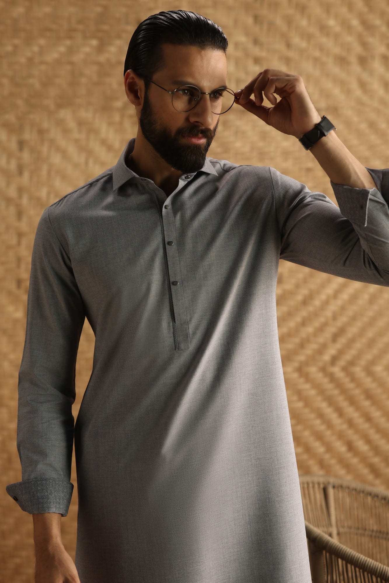 RINGSEND - LIGHT HEATHER EXCLUSIVE KAMEEZ SHALWAR