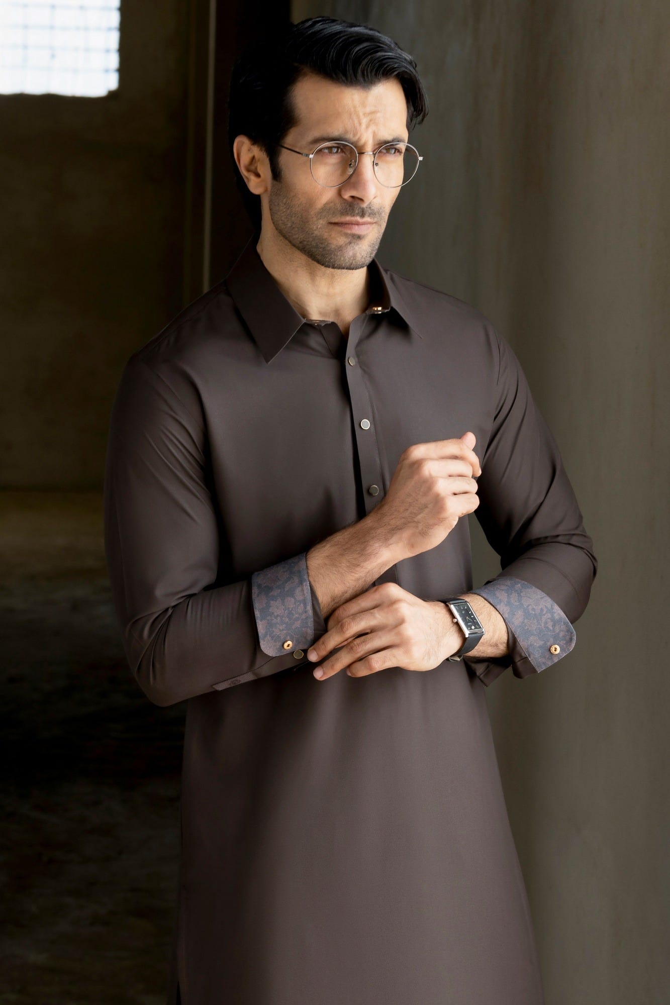 SANTA COLOMA - CHOCOLATE EXCLUSIVE KAMEEZ SHALWAR
