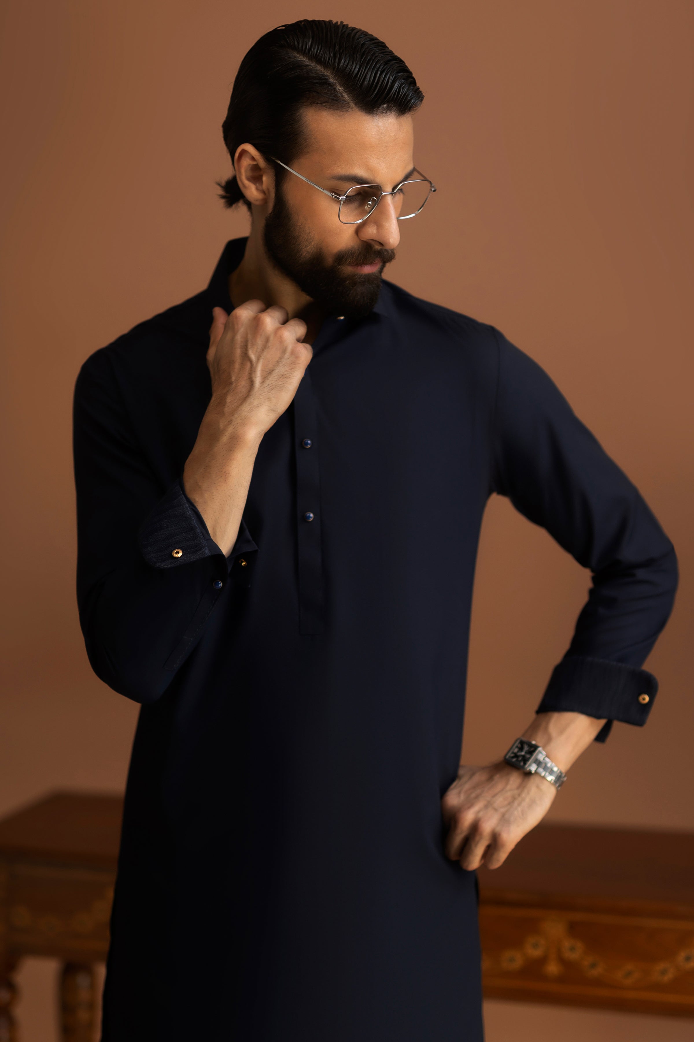 TAXCO - NAVY EXCLUSIVE KAMEEZ SHALWAR