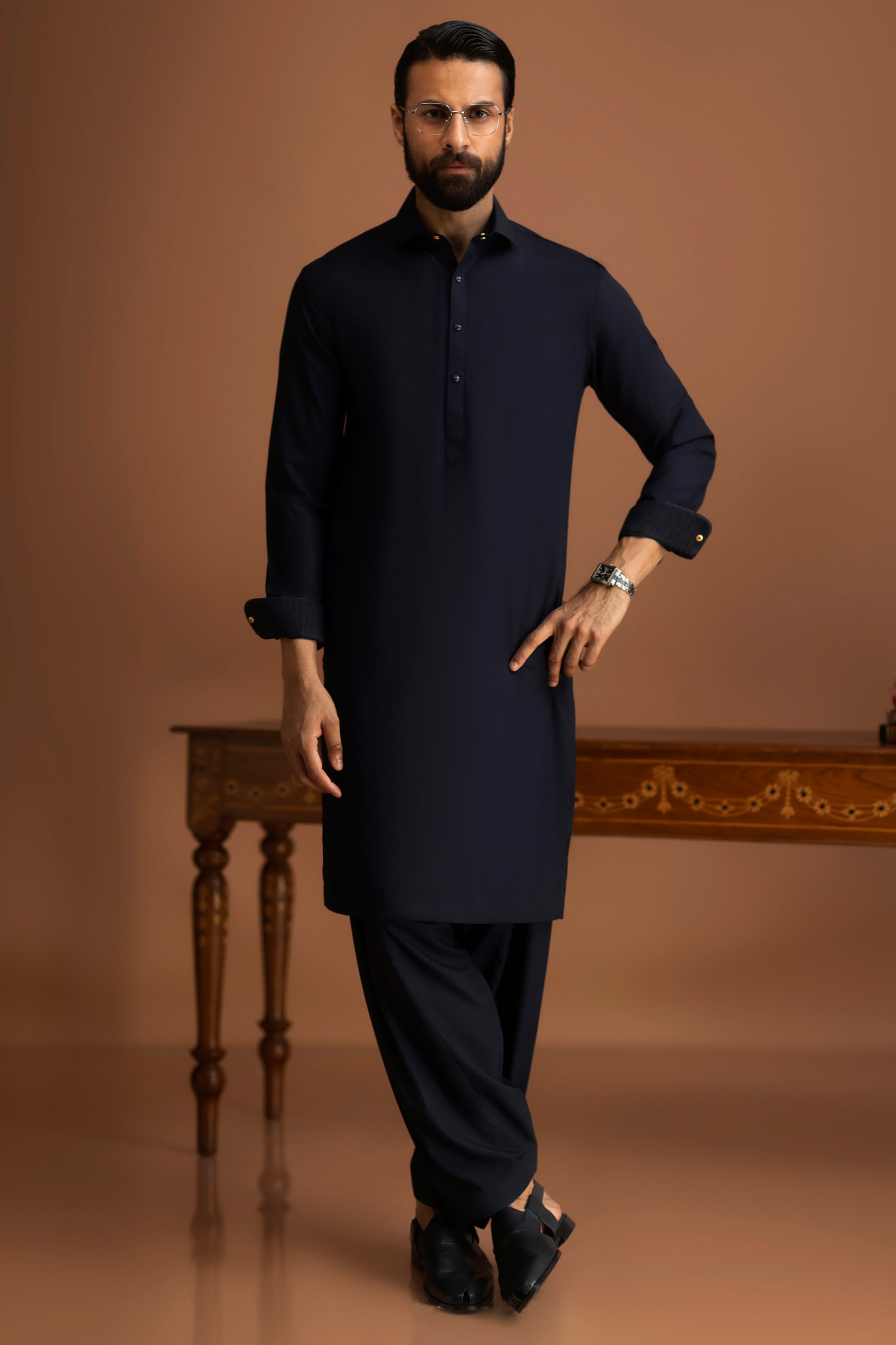 TAXCO - NAVY EXCLUSIVE KAMEEZ SHALWAR