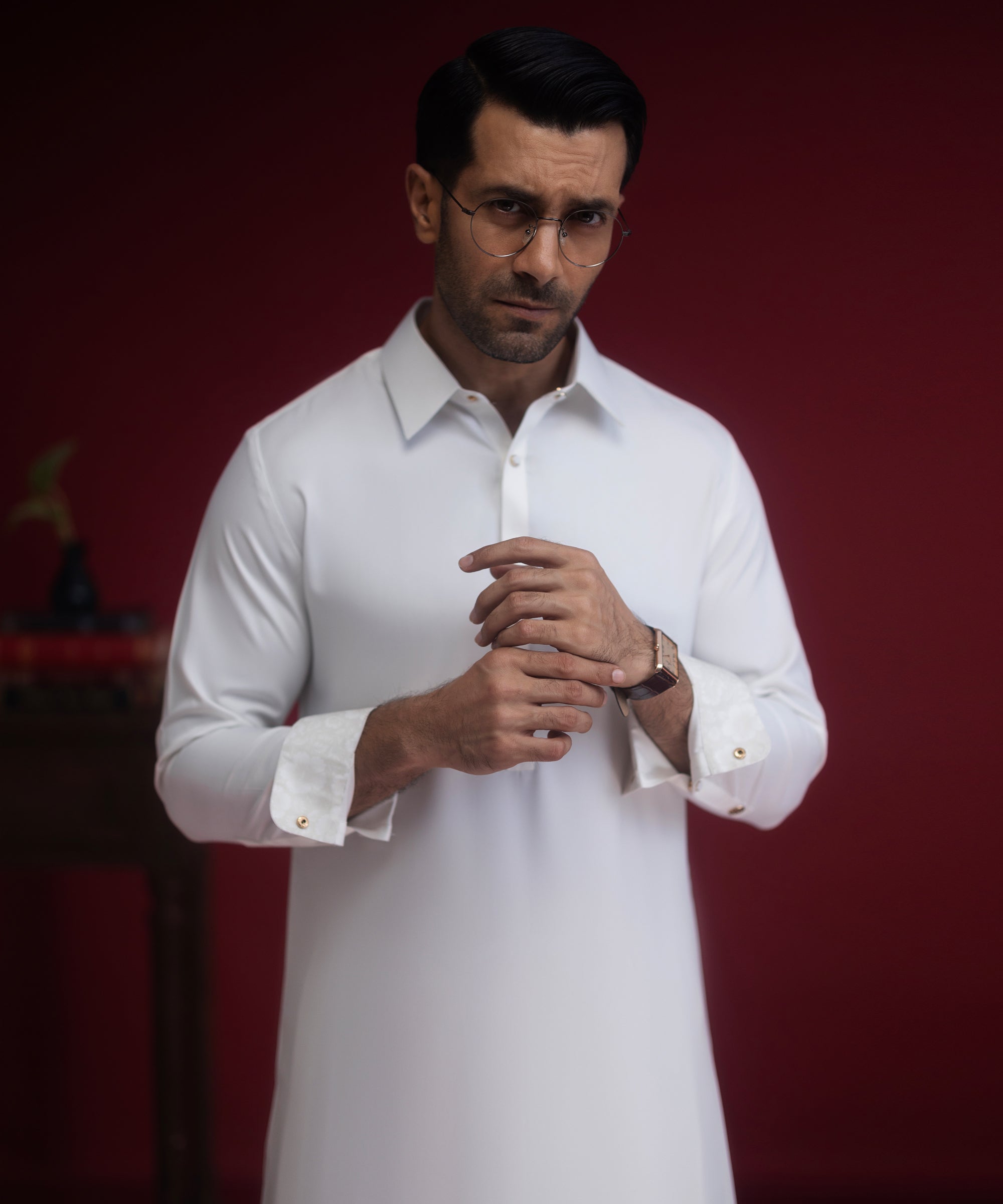 AZUSA-OFF WHITE EXCLUSIVE KAMEEZ SHALWAR