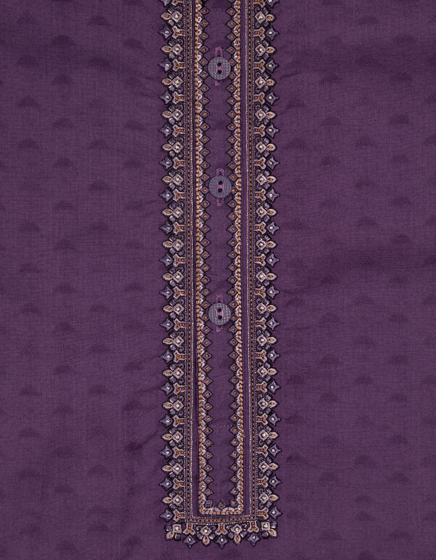 PURPLE PLAIN KURTA
