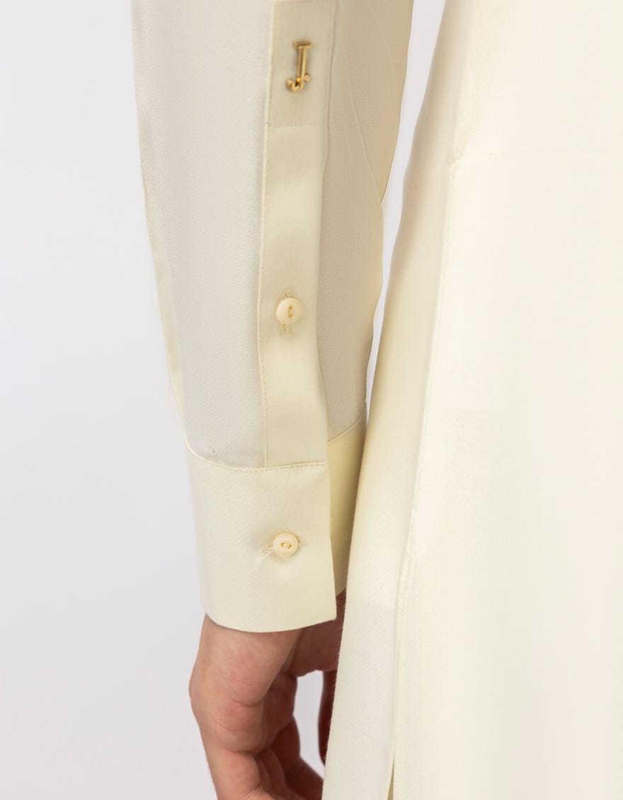 CREAM CASUAL KURTA TROUSERS