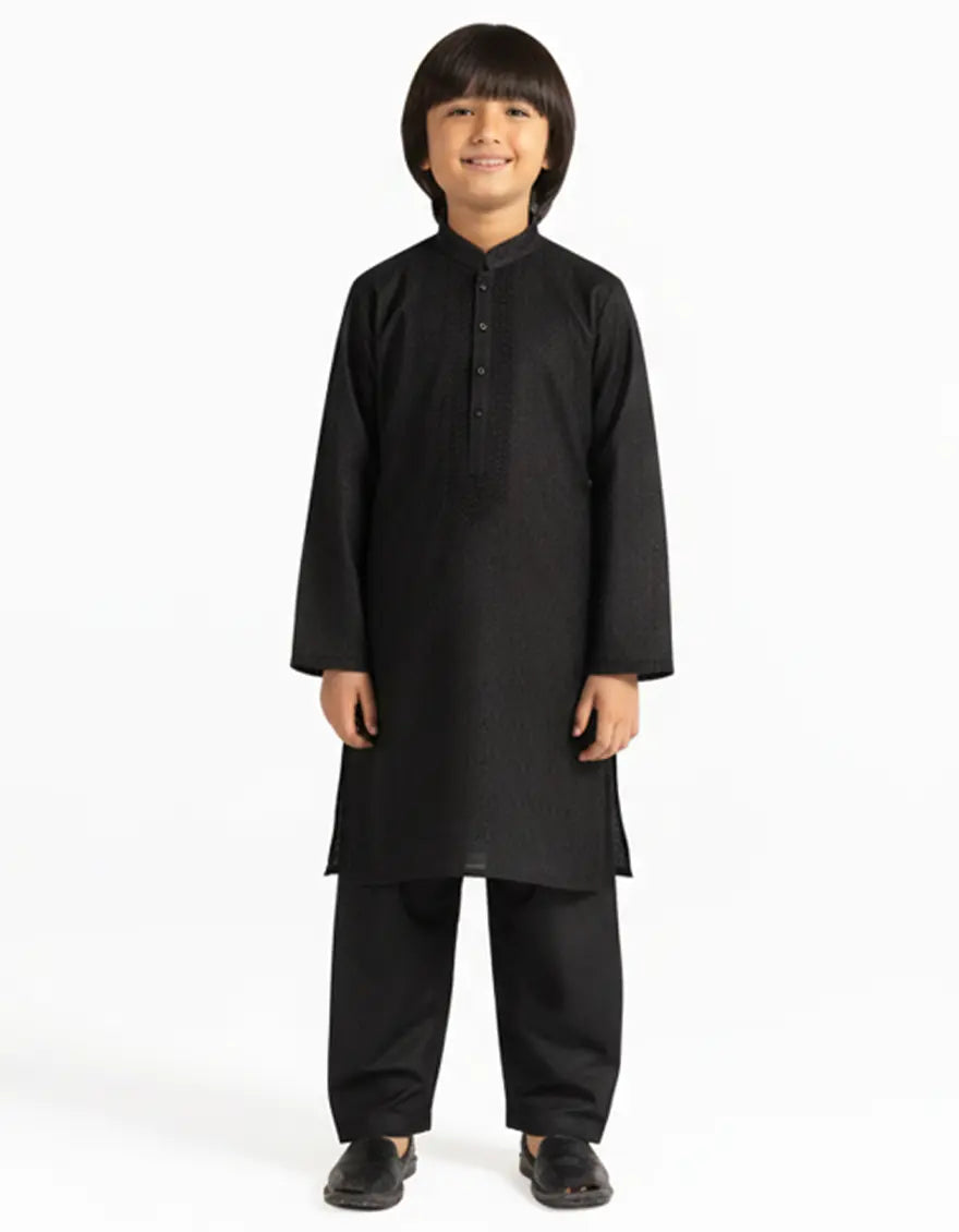 DARK GREEN FORMAL KURTA