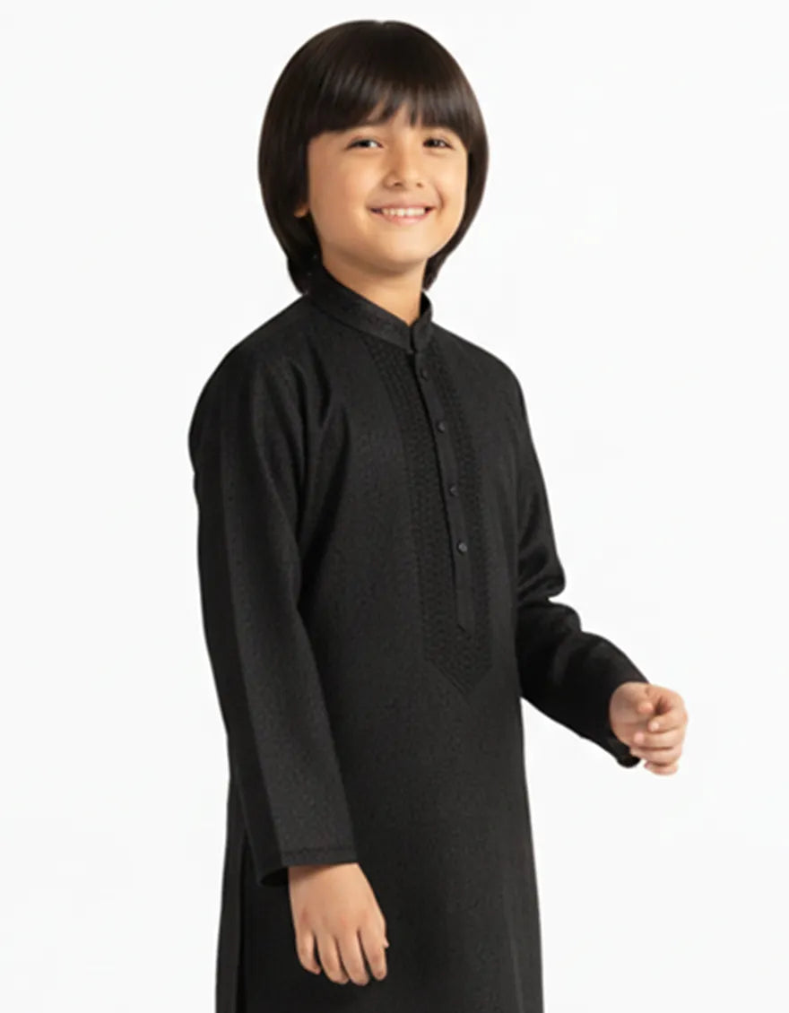 DARK GREEN FORMAL KURTA