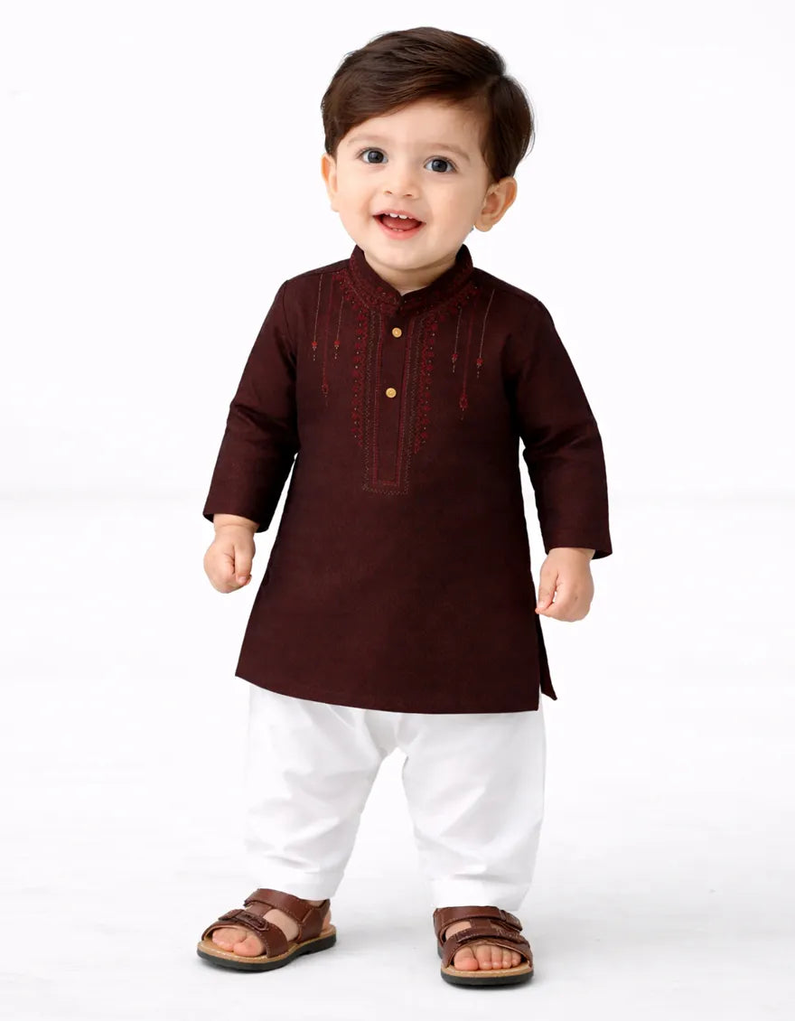 MAROON FORMAL KAMEEZ SHALWAR