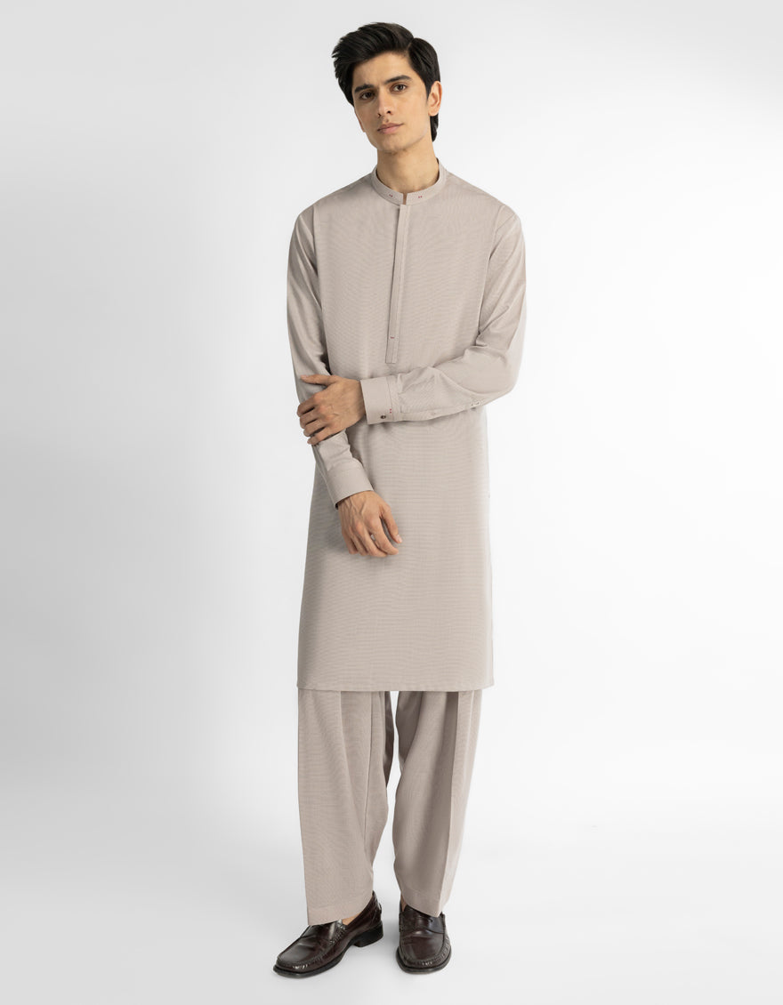 TEA PINK CASUAL KAMEEZ SHALWAR
