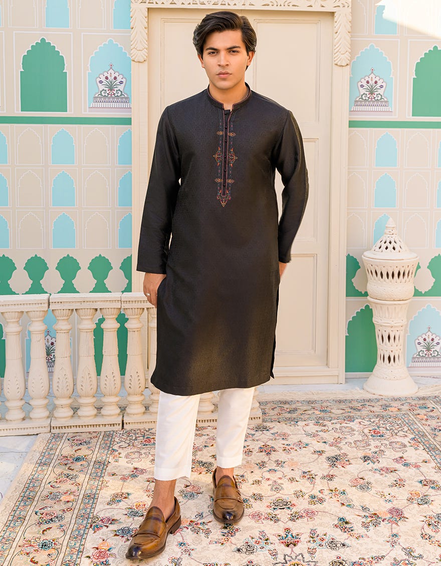 BLACK BLENDED SPECIAL KURTA