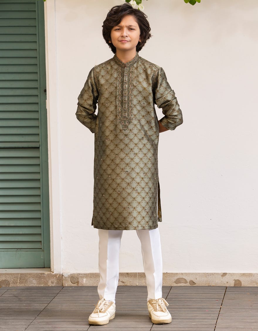 OLIVE SPECIAL KURTA