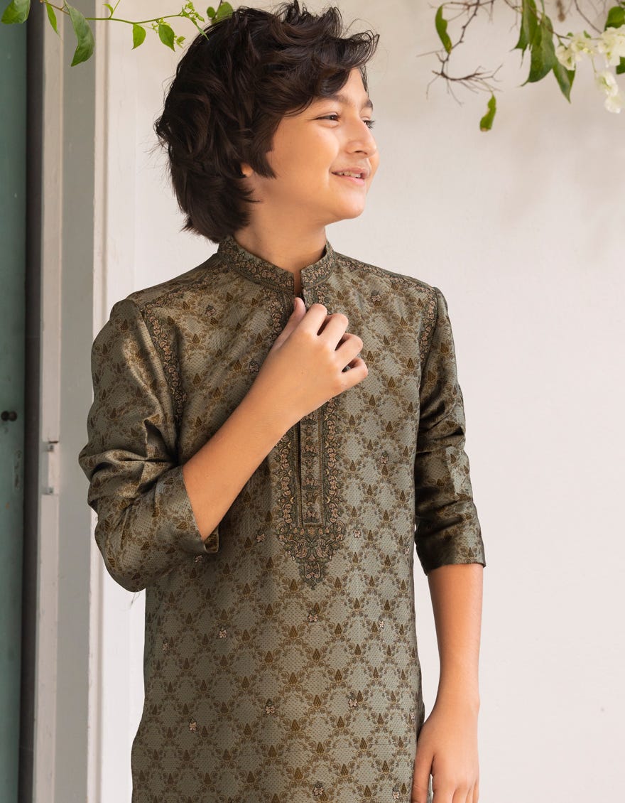 OLIVE SPECIAL KURTA