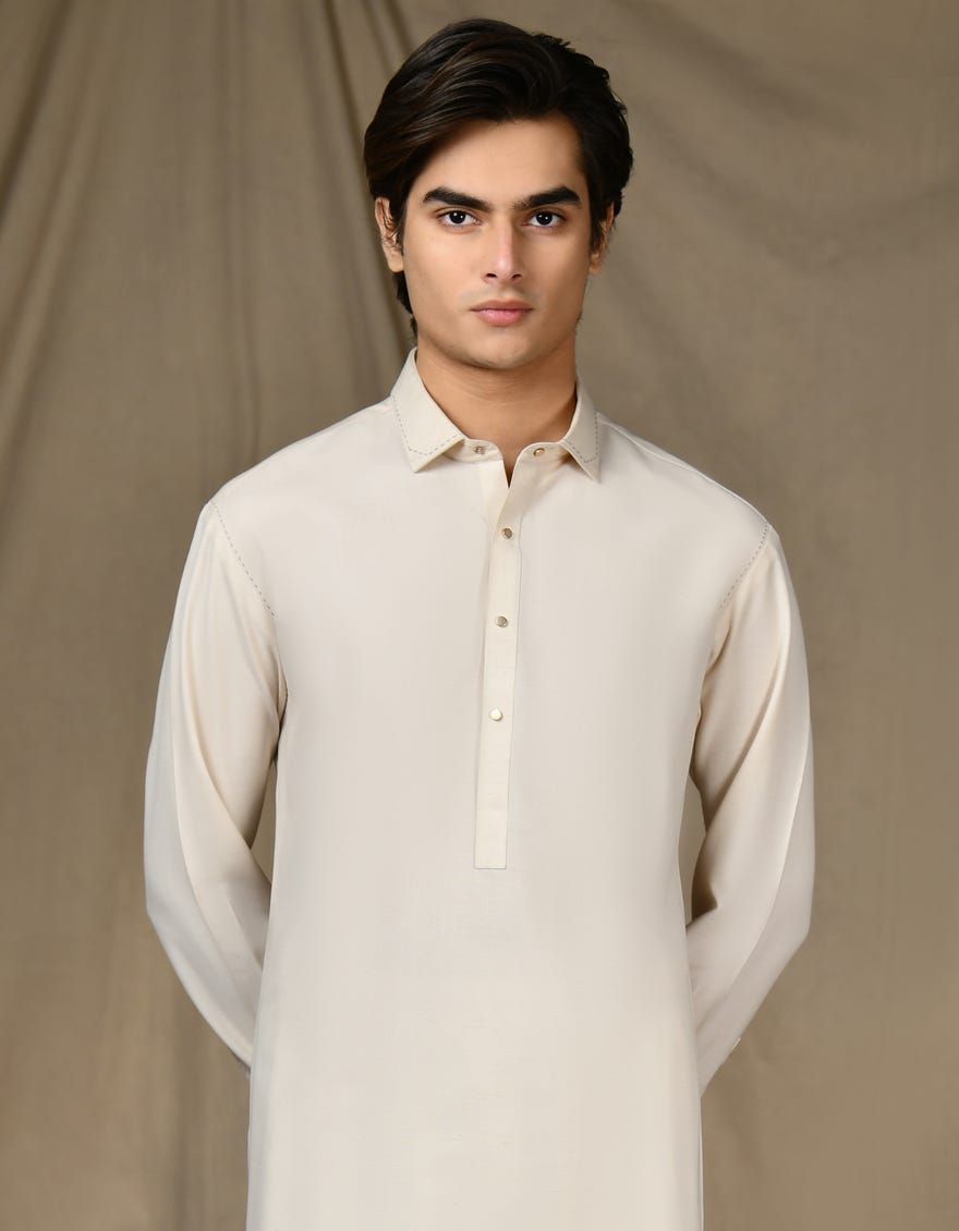 FAWN BLENDED KAMEEZ SHALWAR | JTKS-S-46290