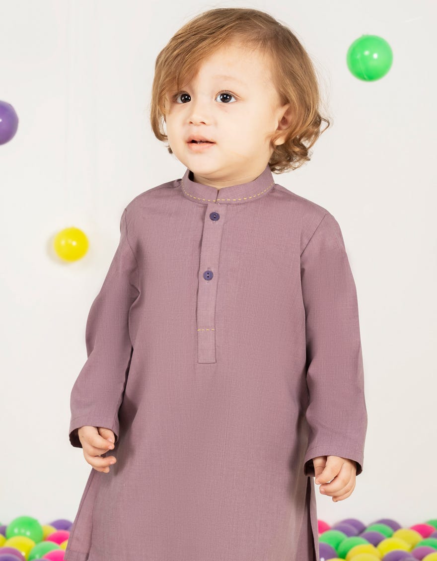 MAUVE BLENDED KAMEEZ SHALWAR | JJIKS-A-46526