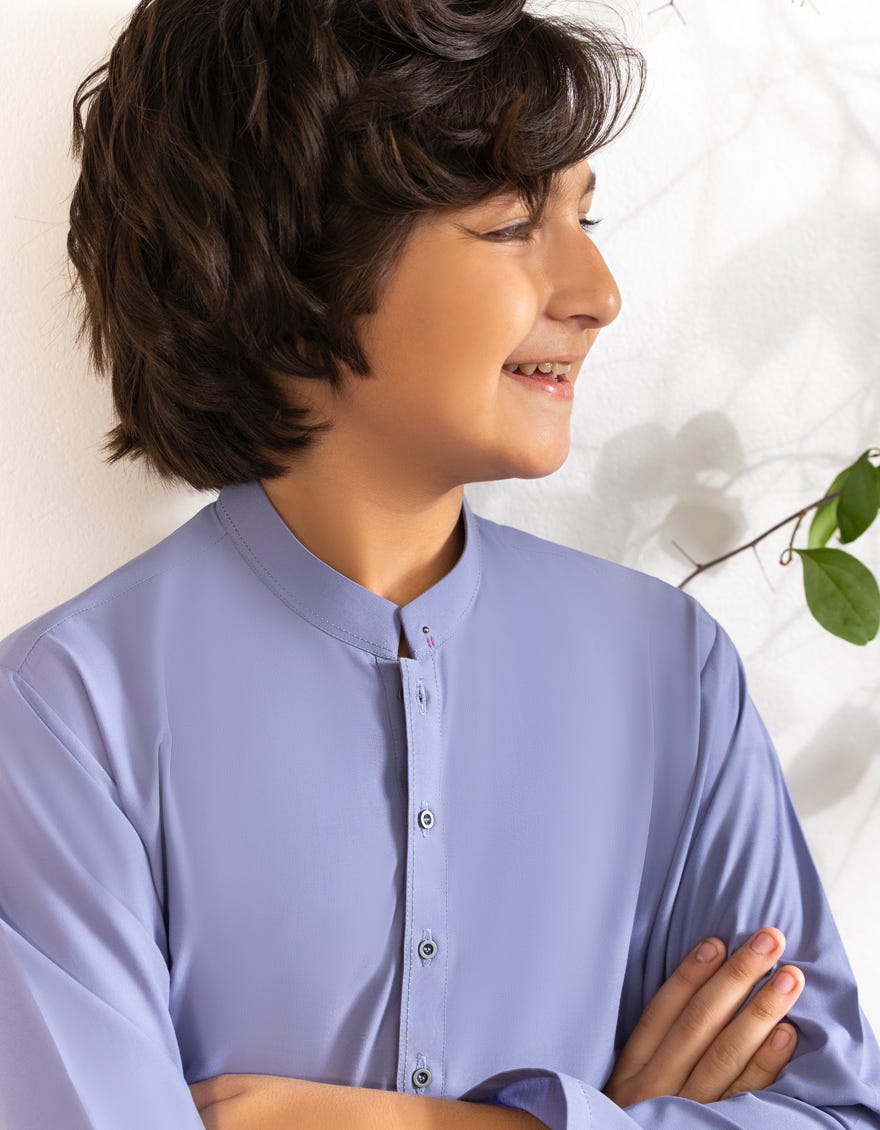 LILAC BLENDED KURTA TROUSER | JCKP-A-46563
