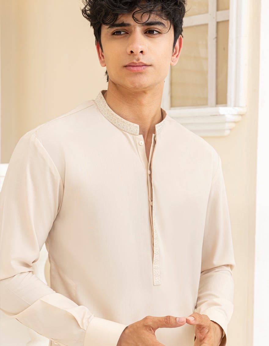 FAWN BLENDED KAMEEZ SHALWAR
