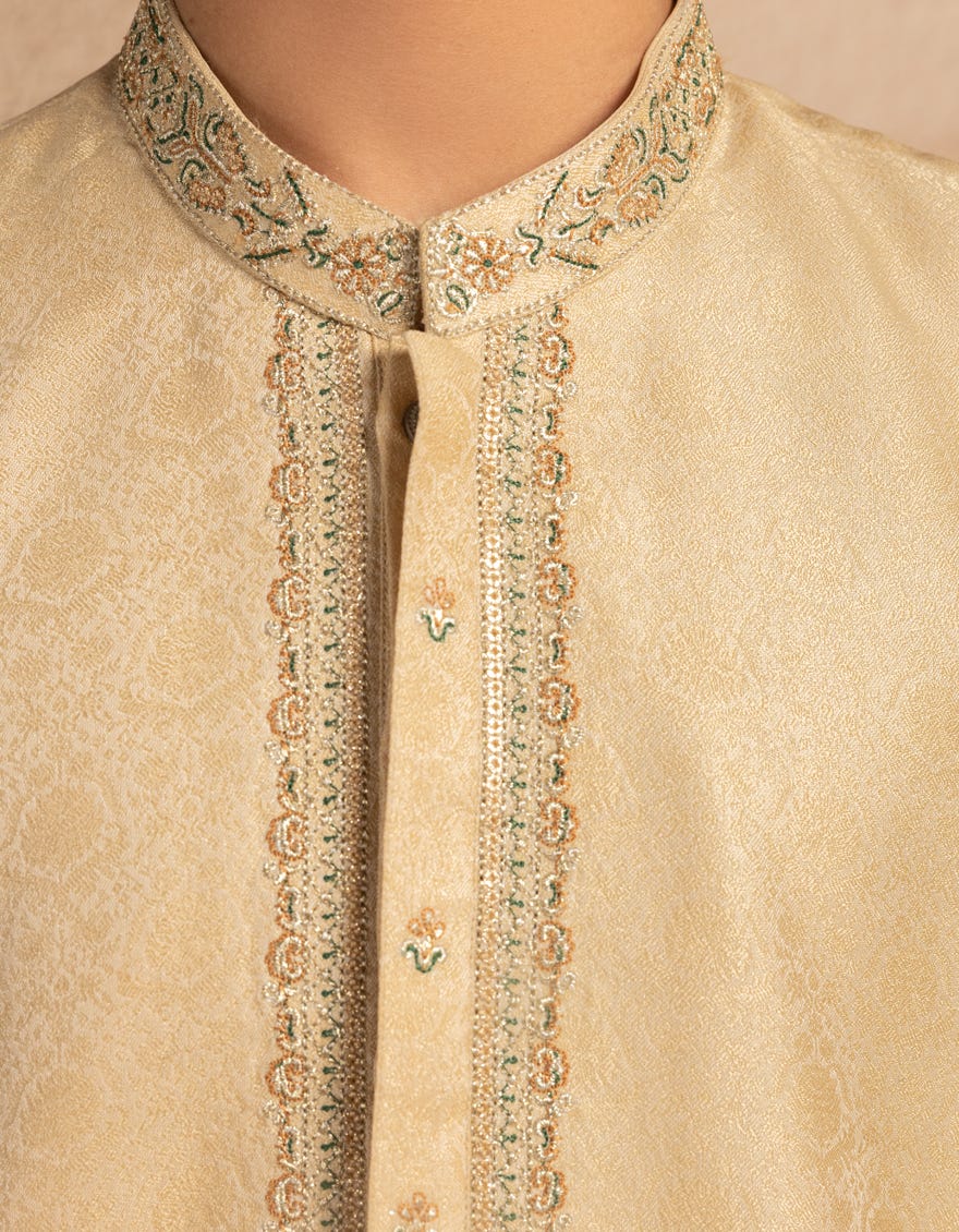 DULL GOLD FORMAL KURTA