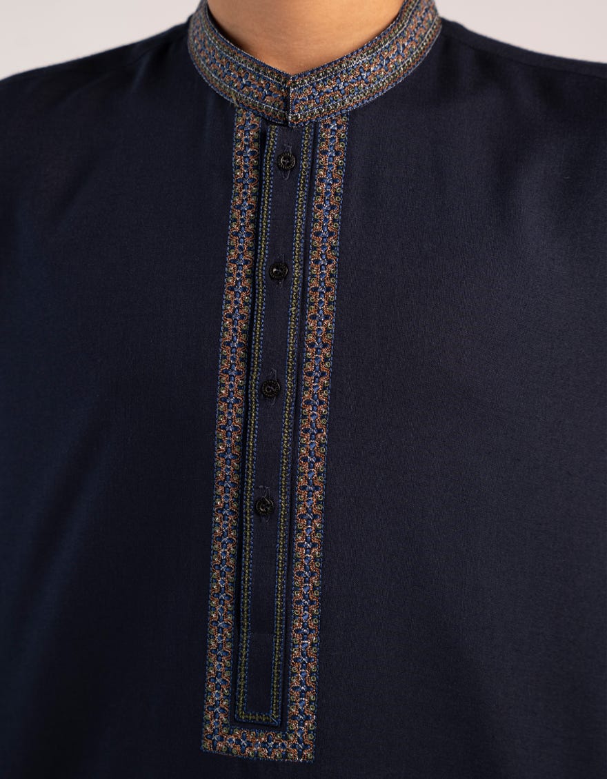 BLUE KAMEEZ SHALWAR